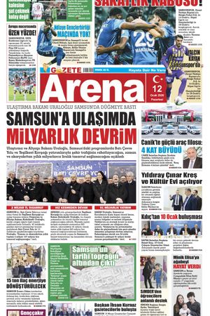 12 Ocak 2026 Pazartesi