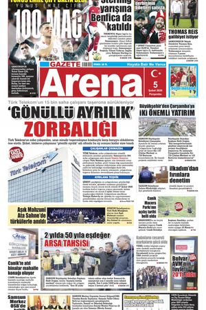 5 Şubat 2026 Perşembe