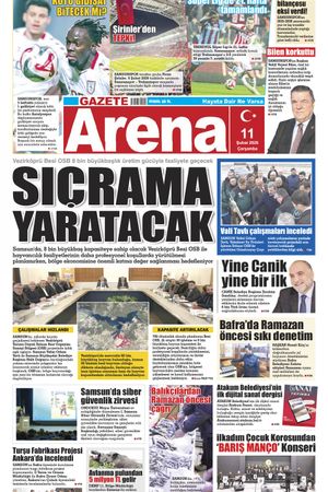 10 Şubat 2026 Çarşamba