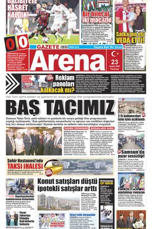 23 Şubat 2026 Pazartesi