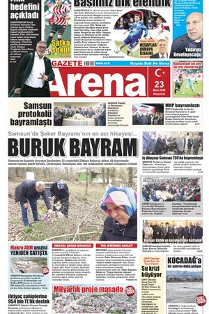 23 Mart 2026 Pazartesi