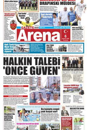 6 Ağustos 2026 Perşembe