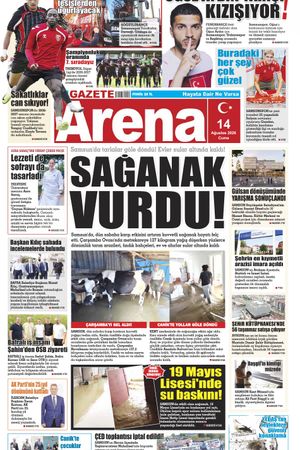 14 Ağustos 2026 Cuma