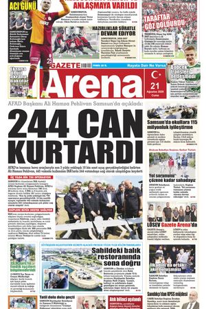 21  Ağustos 2026 Cuma
