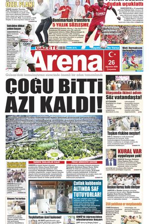 26 Ağustos 2026 Çarşamba