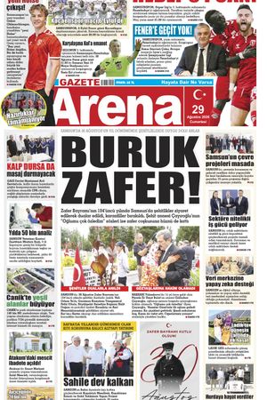 29 Ağustos 2026 Cumartesi