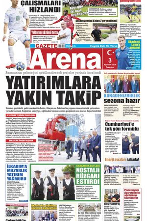 3 Ağustos 2026 Pazartesi
