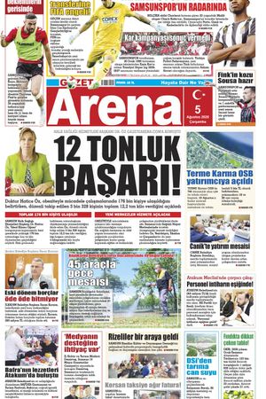5 Ağustos 2026 Çarşamba