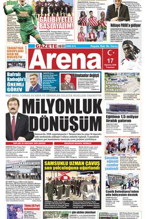 17 Ağustos 2026 Pazartesi