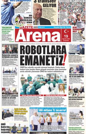19 Ağustos 2026 Çarşamba