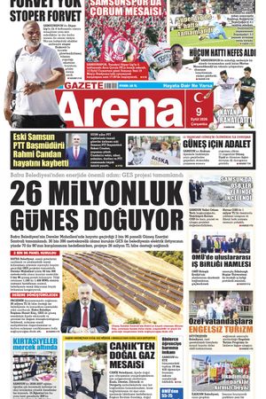 9 Eylül 2026 Çarşamba