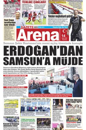 14 Eylül 2026 Pazartesi